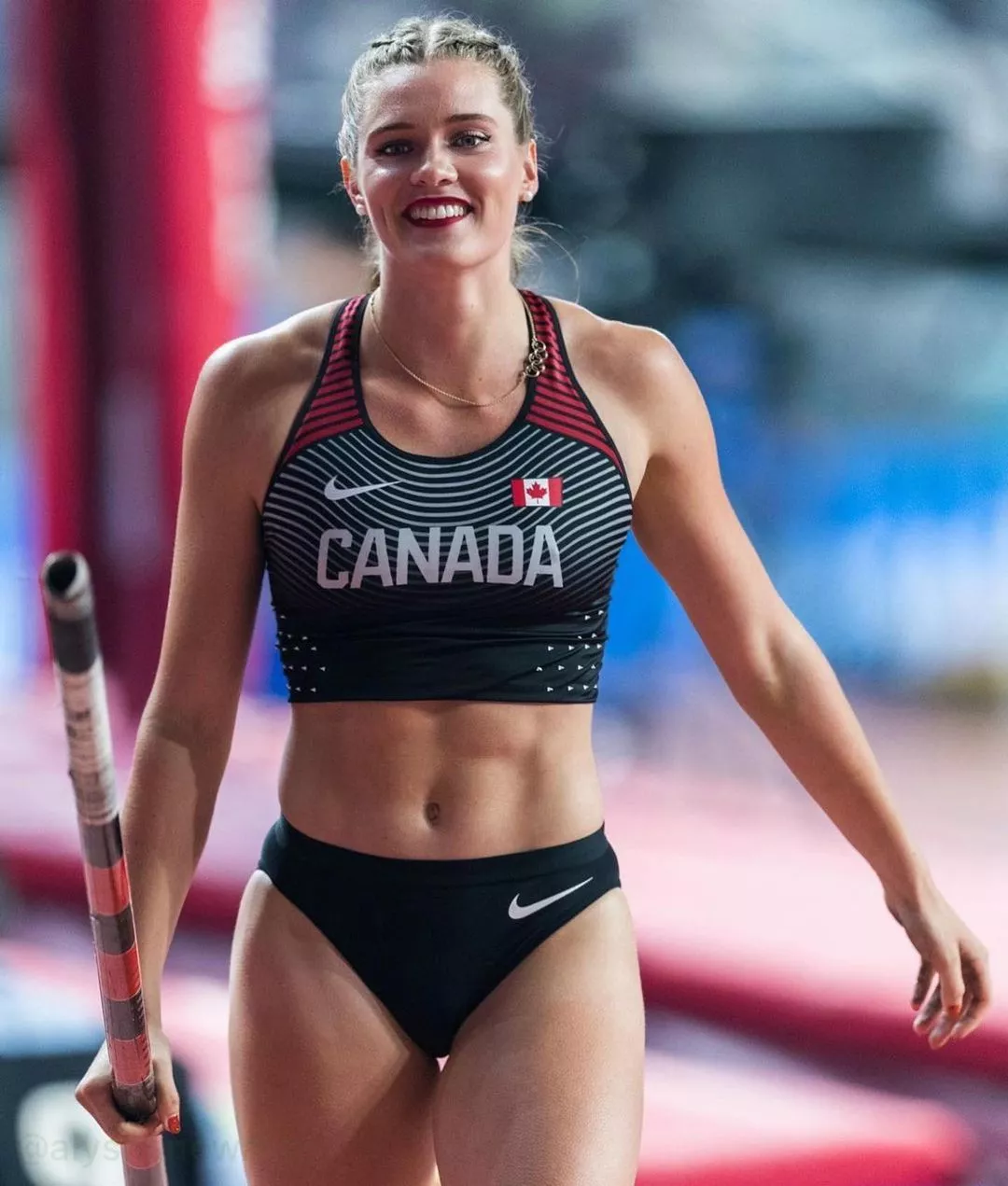 Alysha Newman Canadian Pole Vaulter Nudes By Master Rignolo