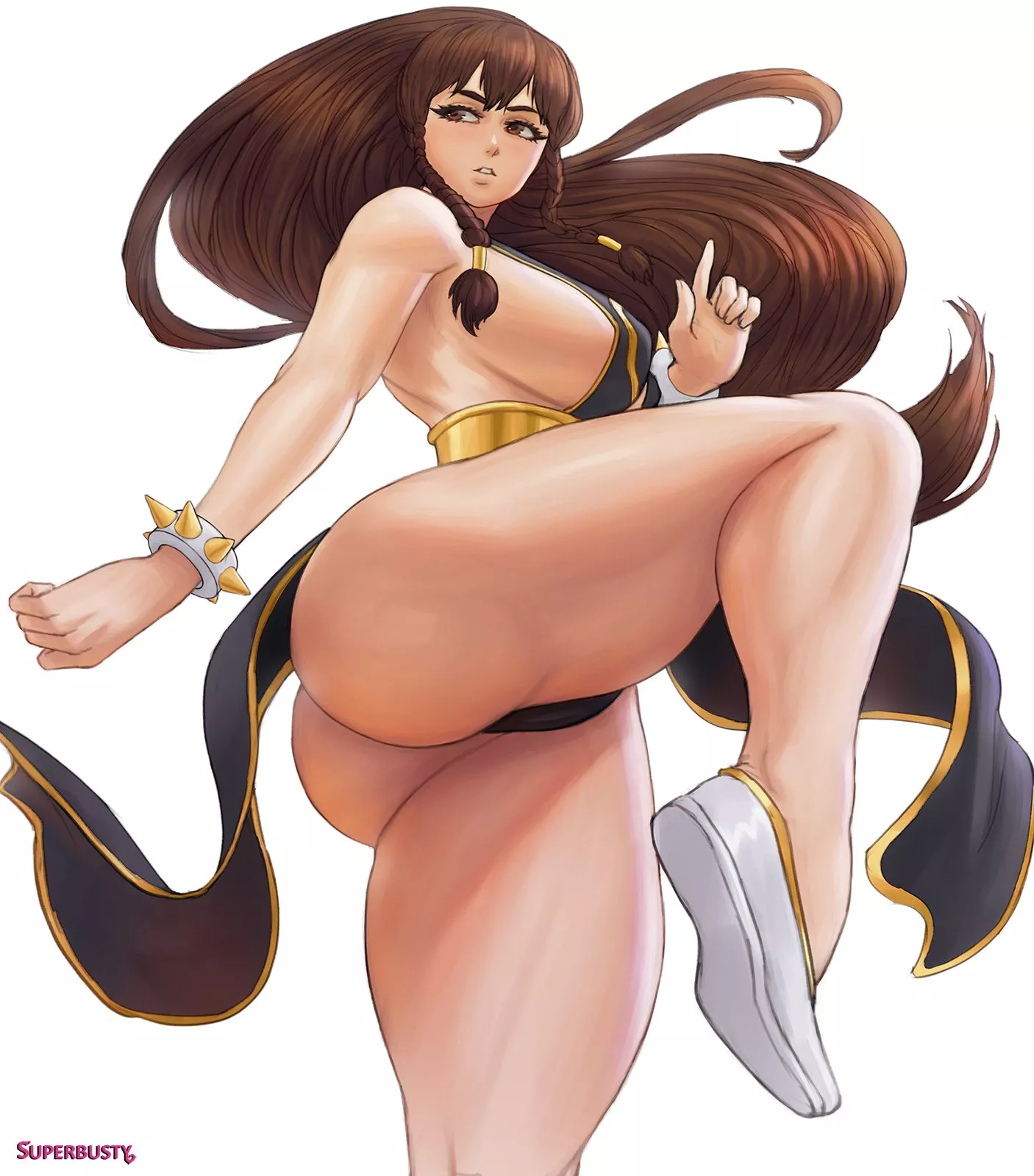 Chun Li SuperBusty Street Fighter Nudes By Kuro Oji