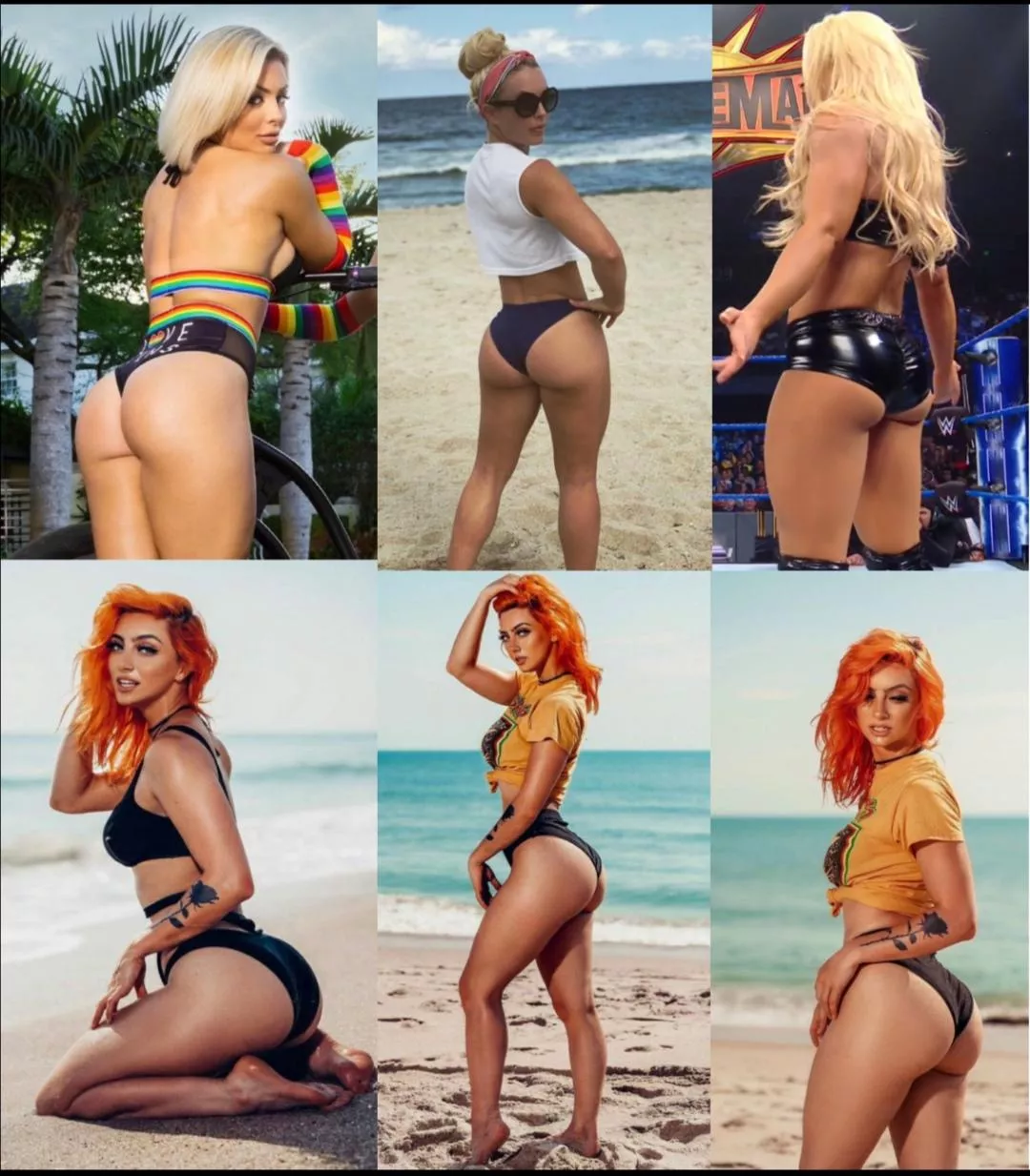 Gigi Dolin Vs Mandy Rose Who Has The Better Ass Nudes By Sjfufp