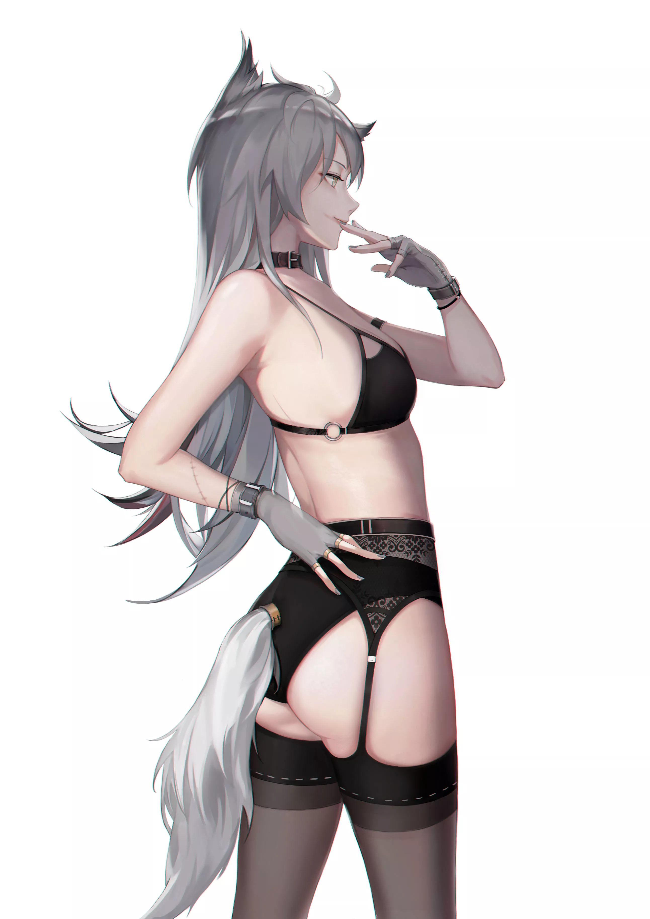 Lappland In Lingerie Arknights Nudes By Donofhell