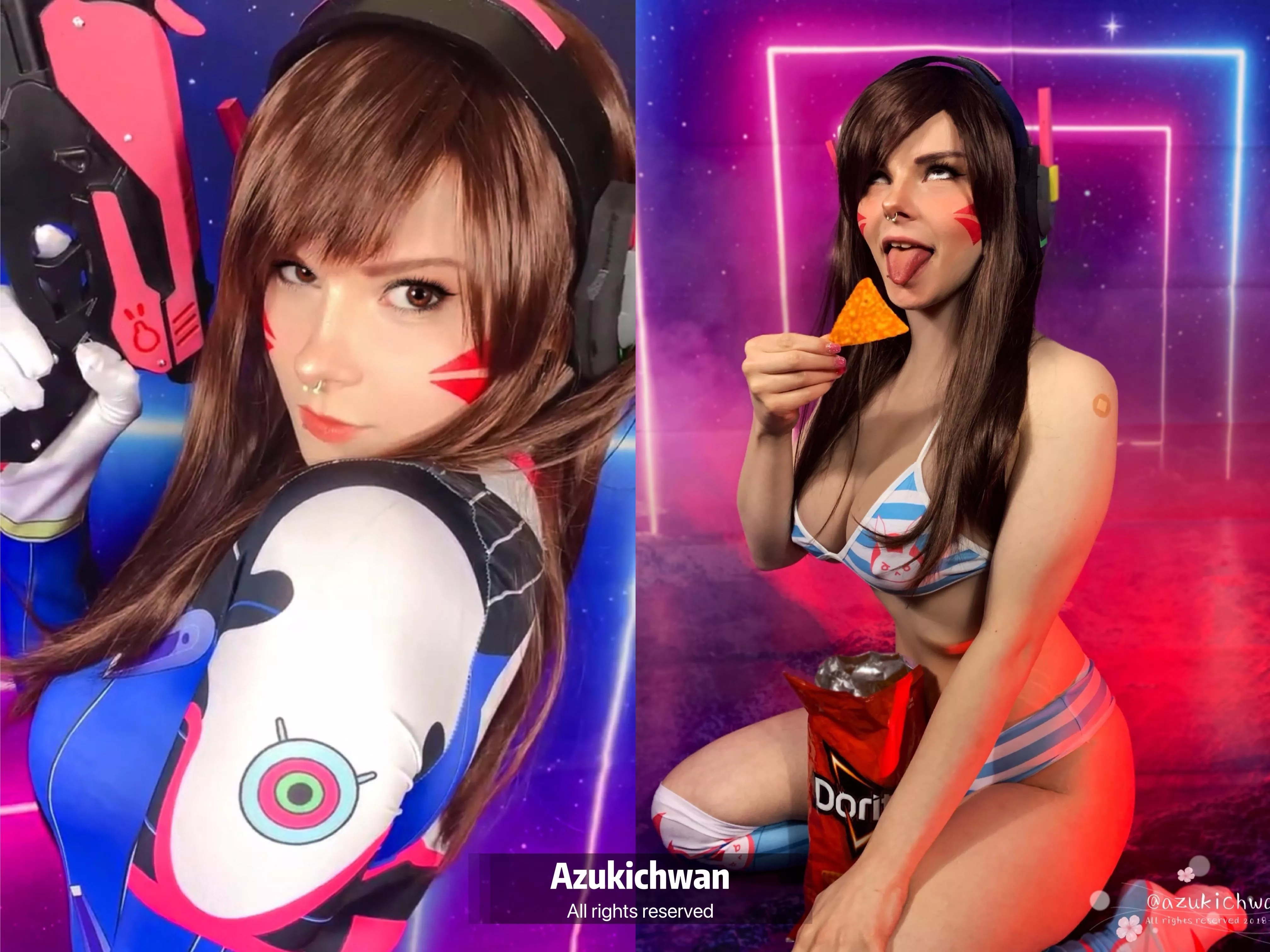 Lewd D Va Cosplay By Azukichwan Nudes By Youraltbarbie