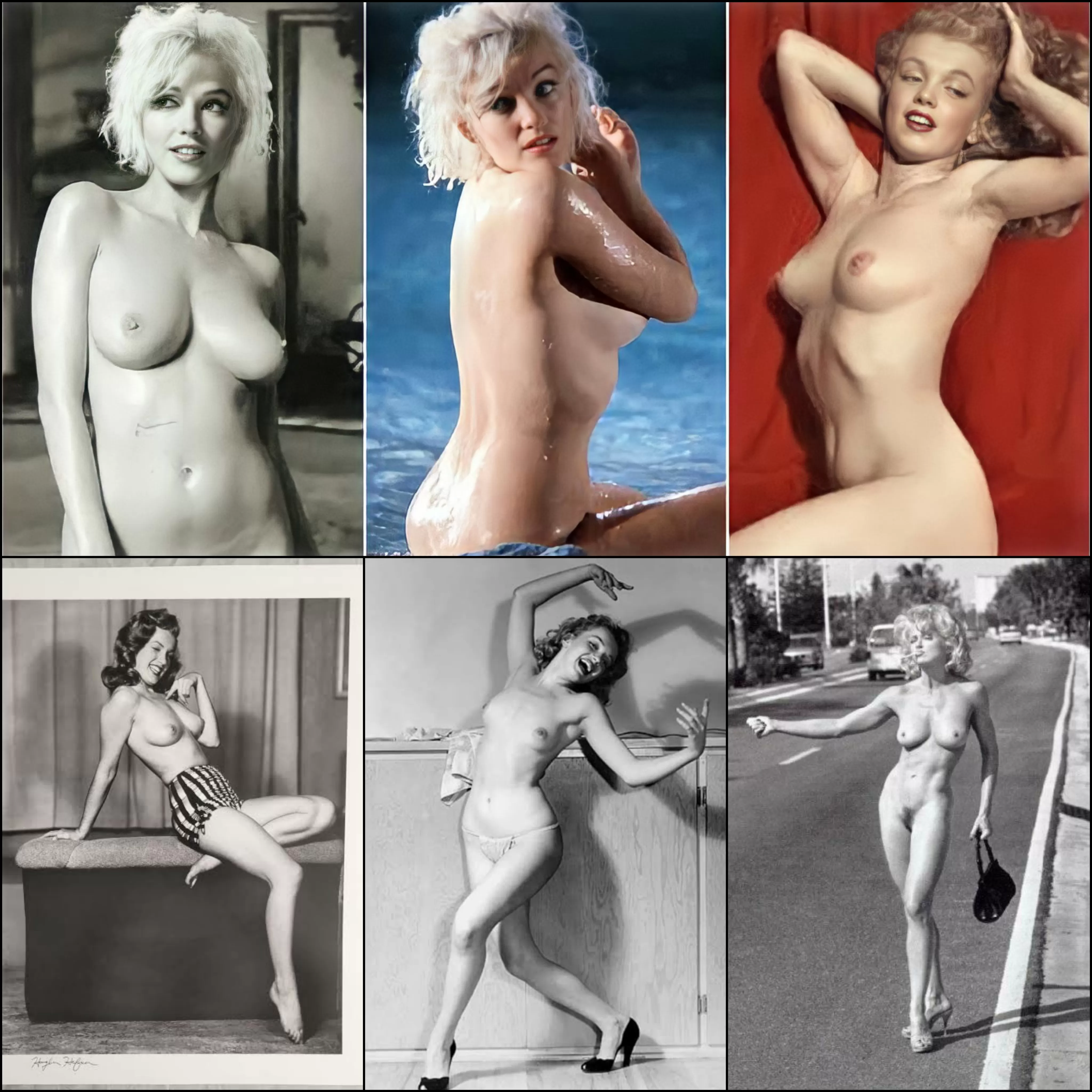 Marilyn Monroe Nudes By Obliviator Orc