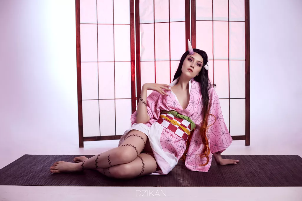 Nezuko Demon Form Cosplay Photoshoot By Dzikan Demon Slayer Nudes By