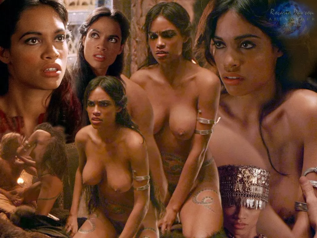 Rosario Dawson In Alexander Nudes By Thanoswasspoton