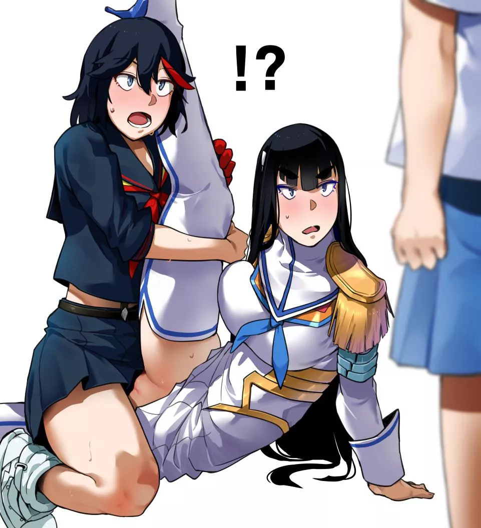 Ryuko X Satsuki Kill La Kill Nudes By Natsu