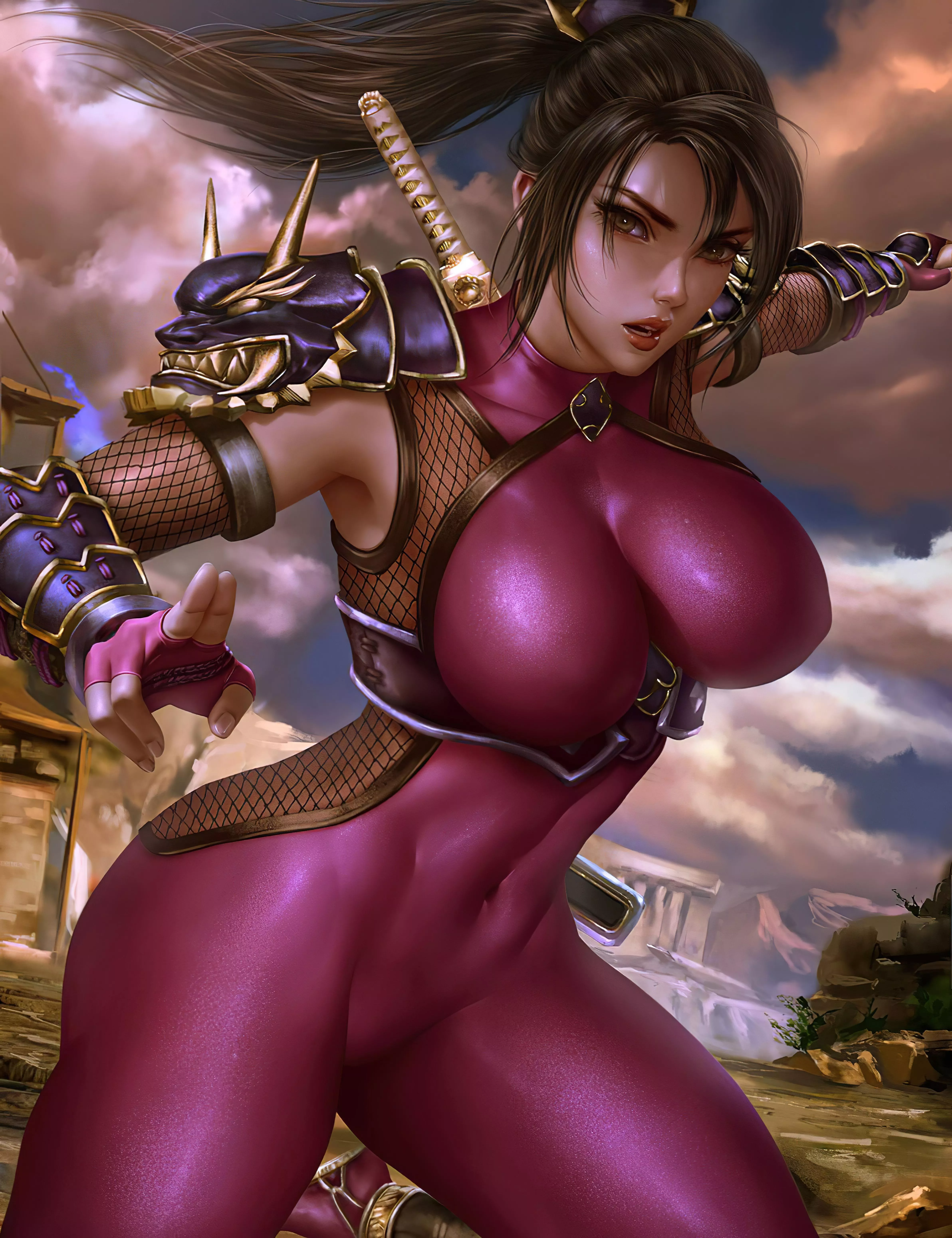 Taki Soulcalibur LoganCure Nudes By AtrosRH