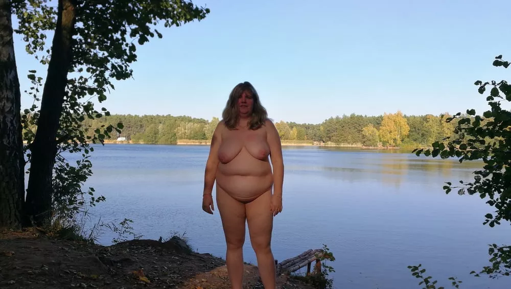 This Naked Bbw Is Improving The Already Beautiful View Nudes By