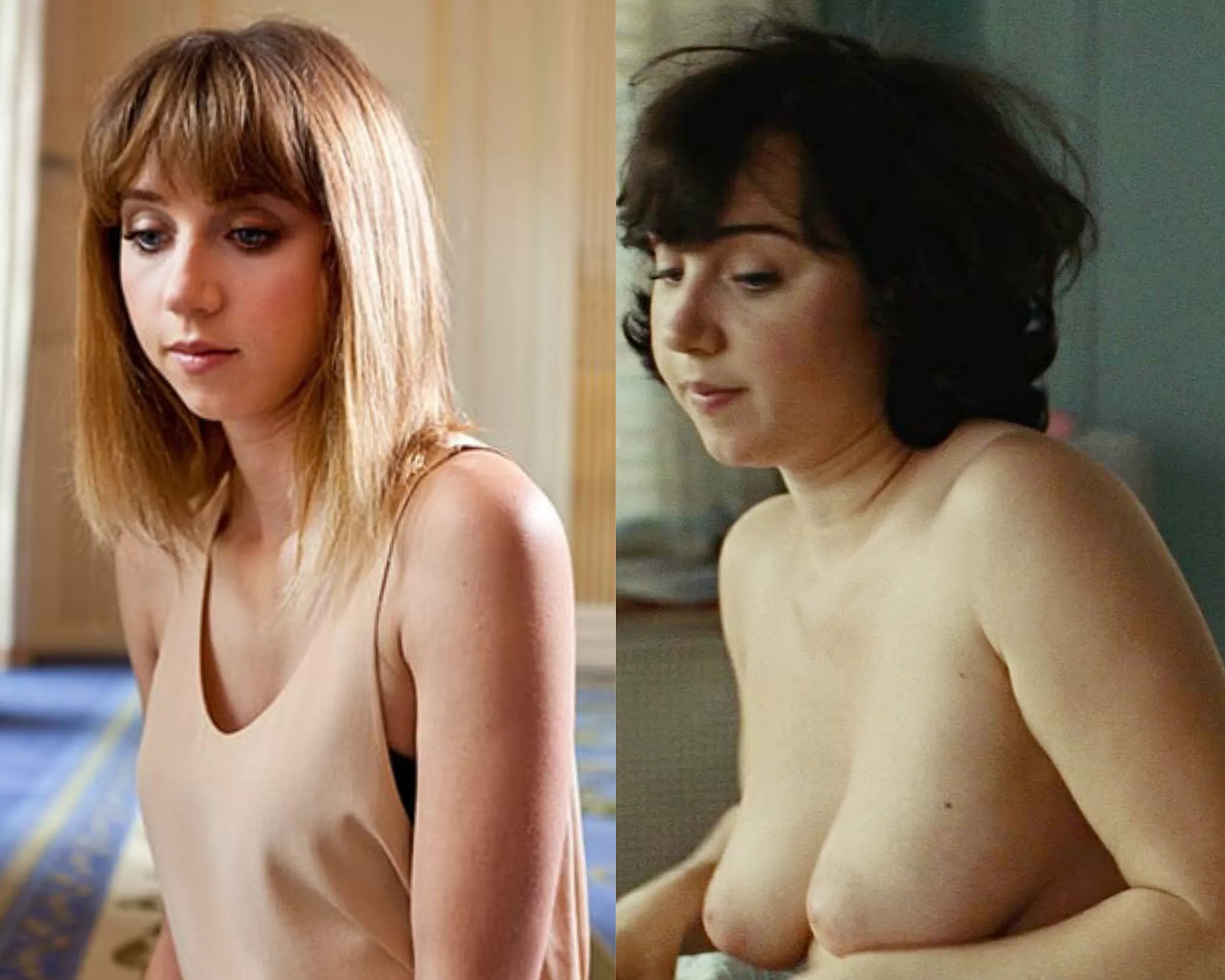 Zoe Kazan On Off Nudes By LordSpankmore