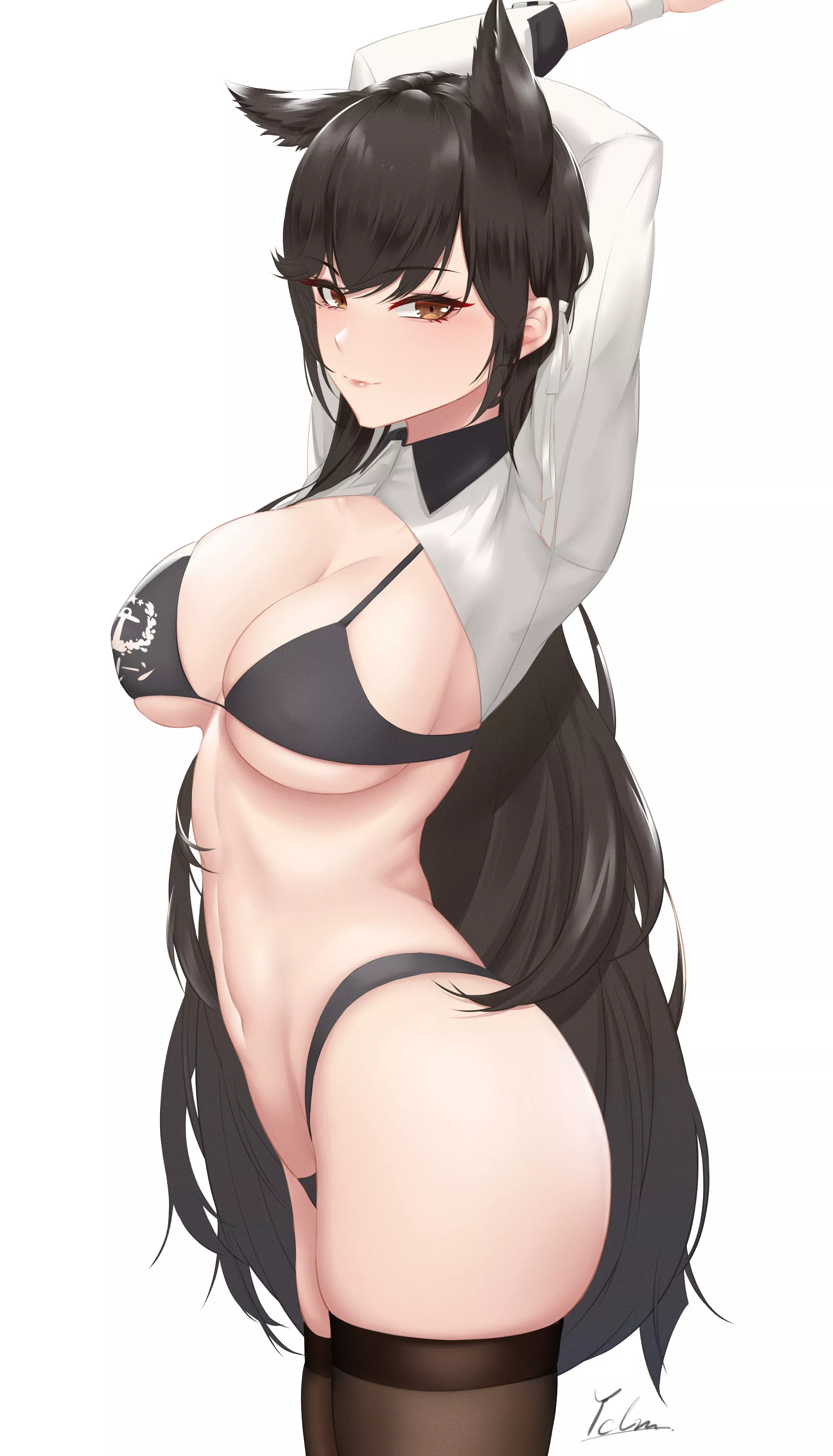 Atago Azur Lane Nudes By CheetahSperm18