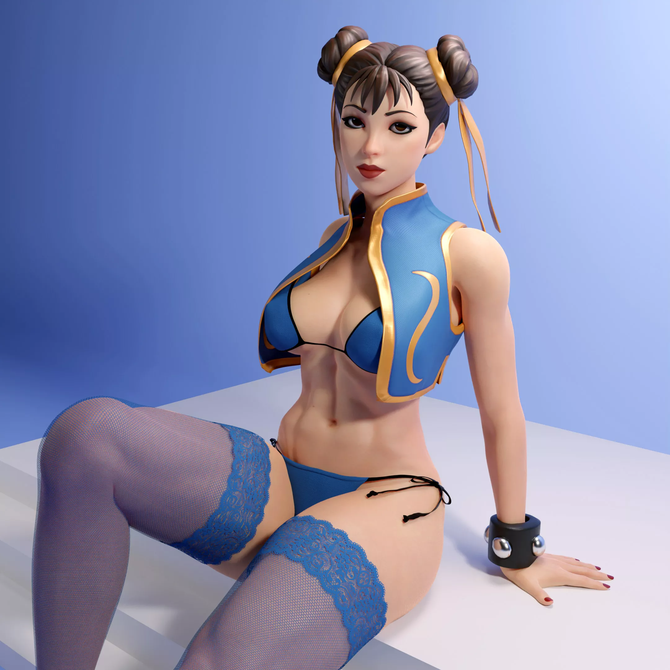 Chun Li Dpmaker Street Fighter Nudes By Kuro Oji