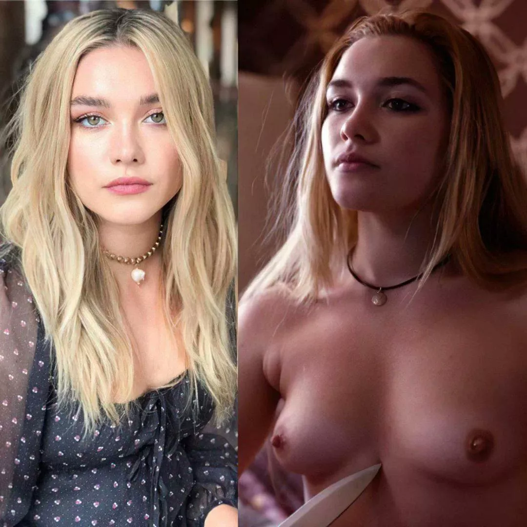 Florence Pugh On Off Nudes By Anonimtry