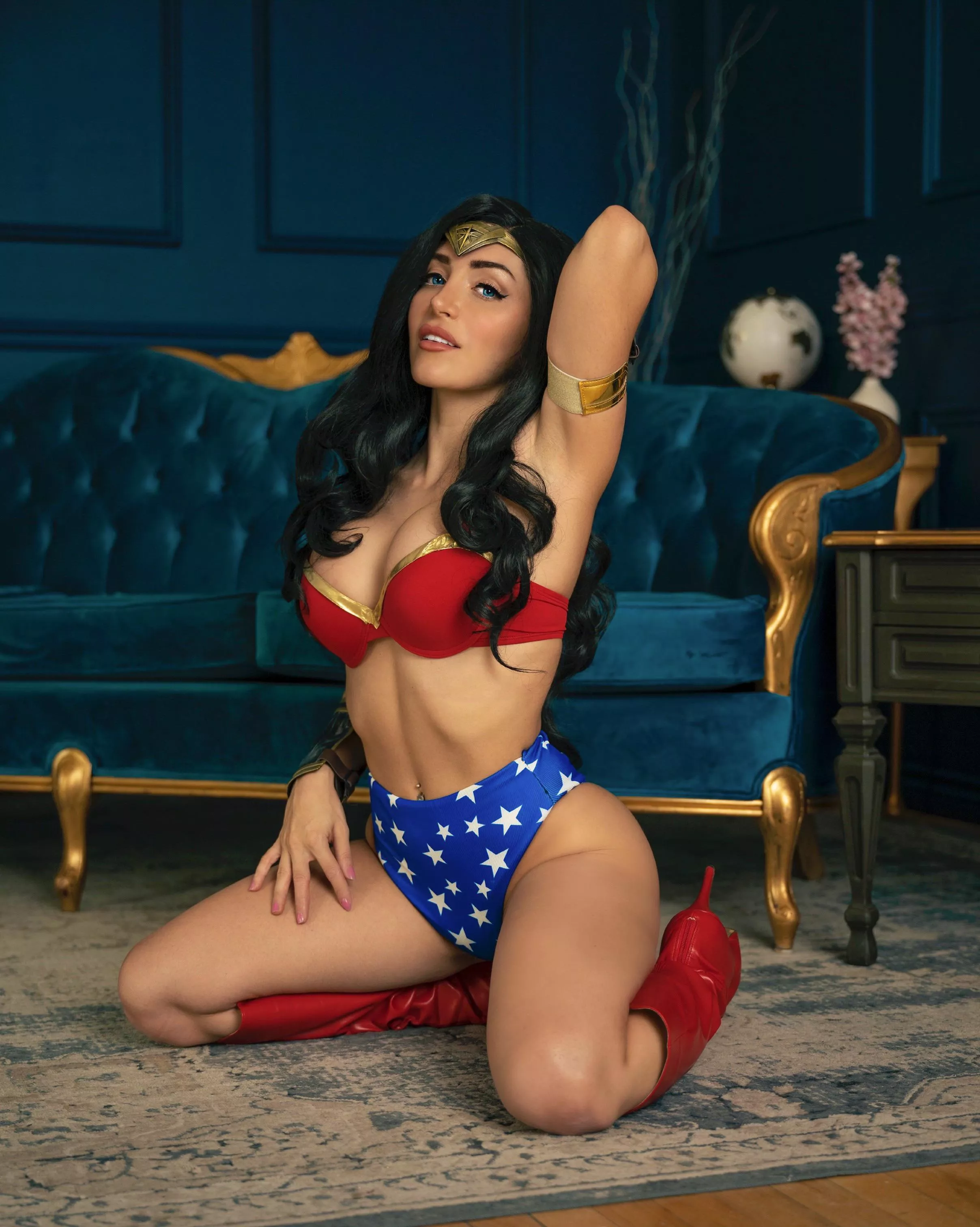 Lisa Mancinerh As Wonder Woman Nudes By Lisamancinerh