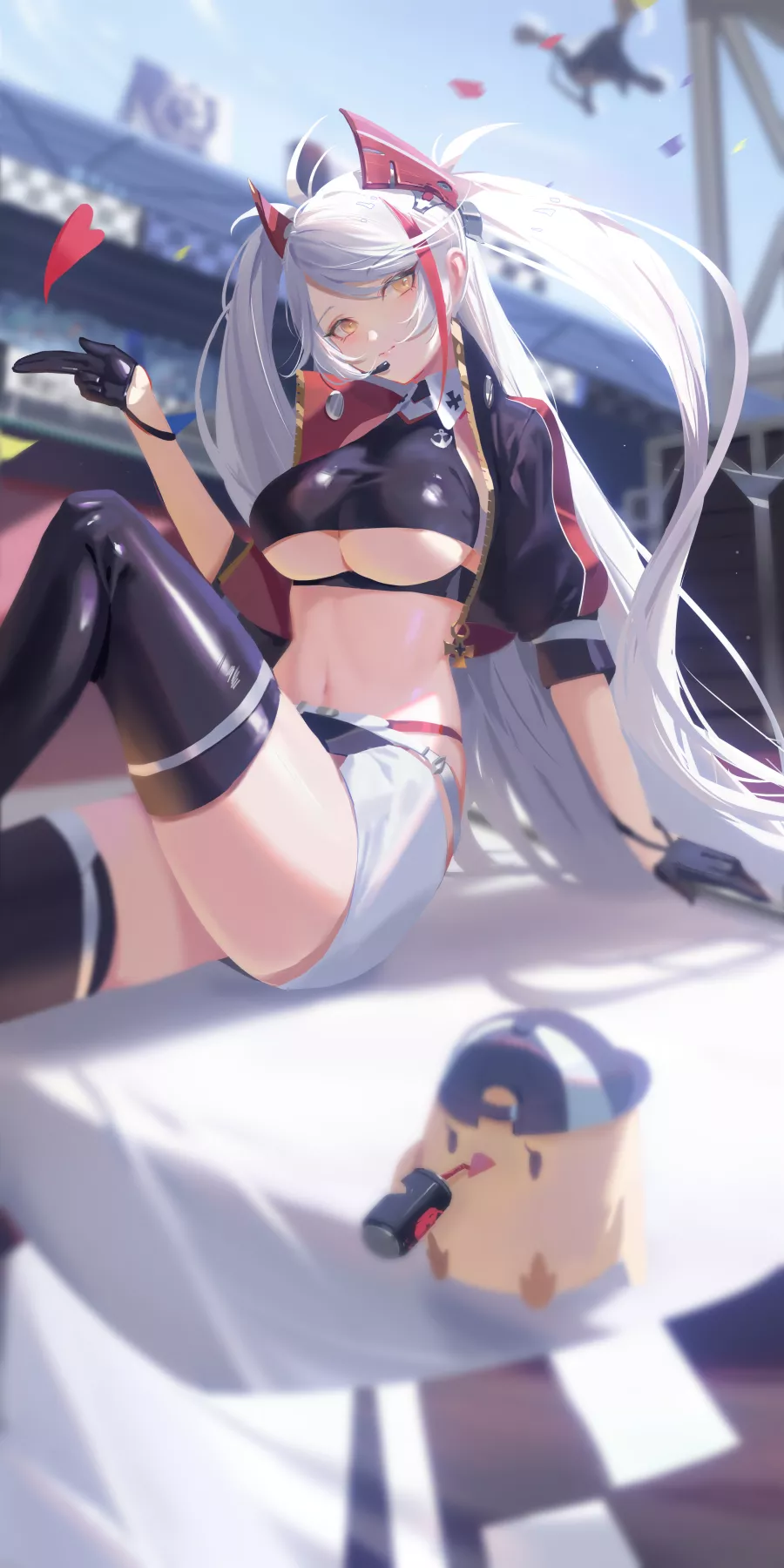 Race Queen Prinz Eugen Azur Lane Nudes By Cheetahsperm