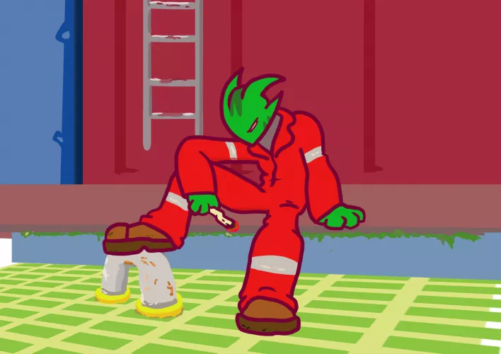 1 month into adulthood. I don't wanna do this anymore. (art by Me)