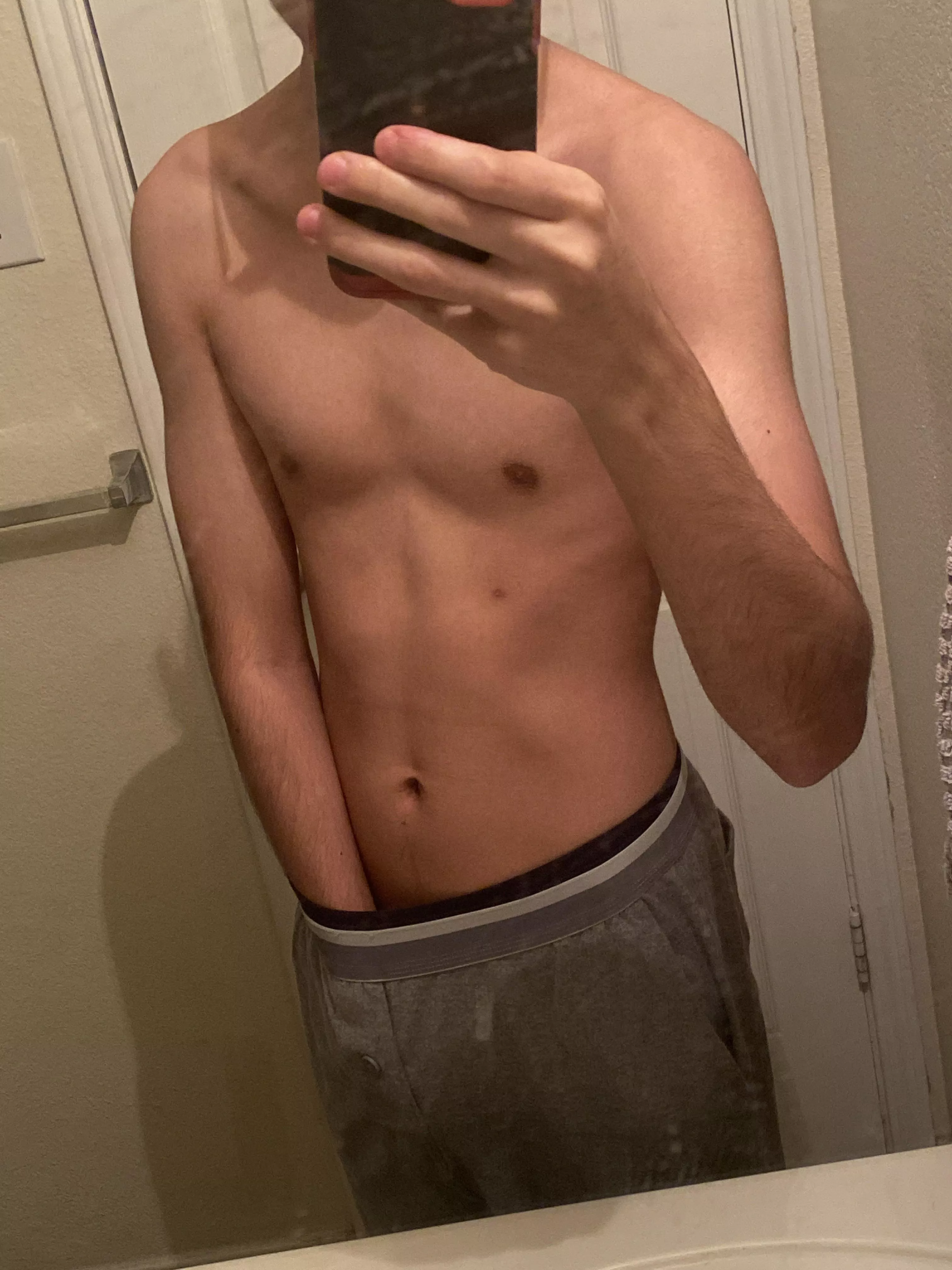 (18) About to shower