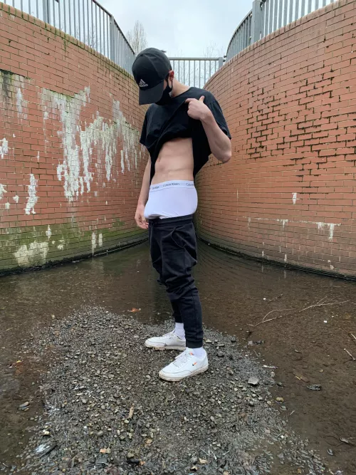 18 Would you get naked with me in public?