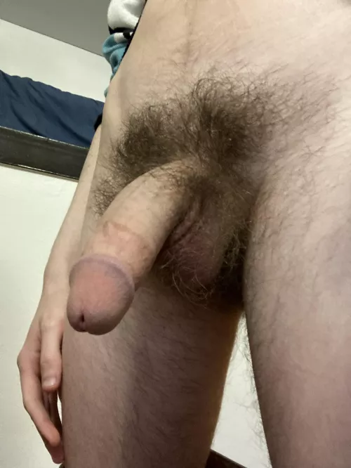 18M Anyone wanna help me get him hard?