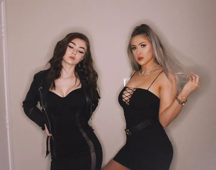 [2] little black dresses
