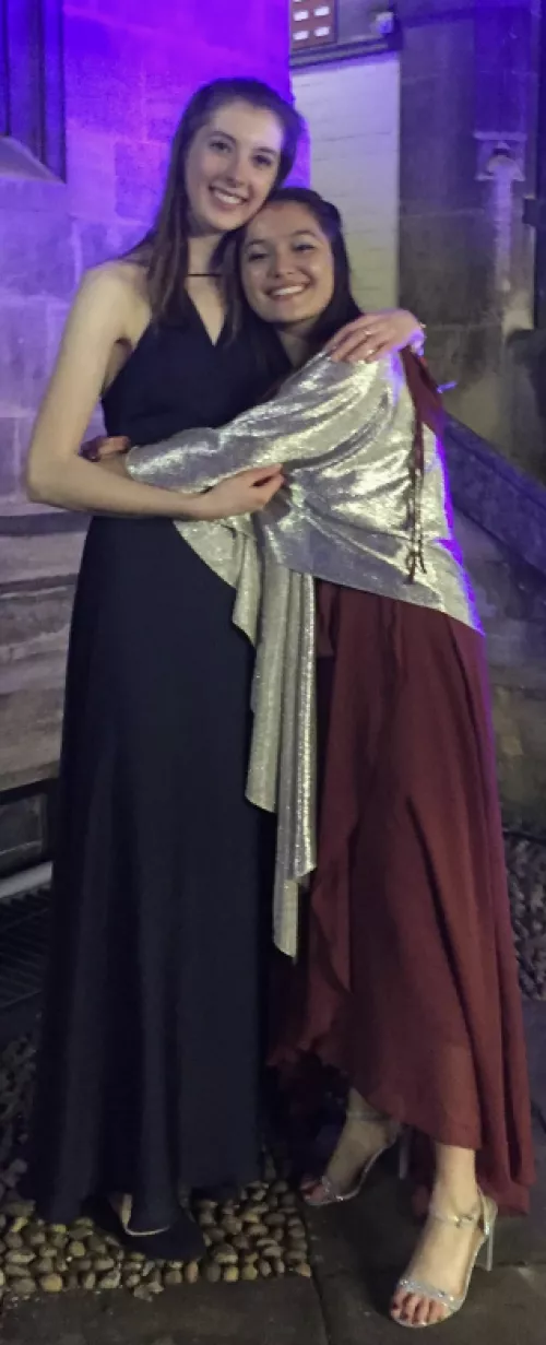 [2] Me or my friend?