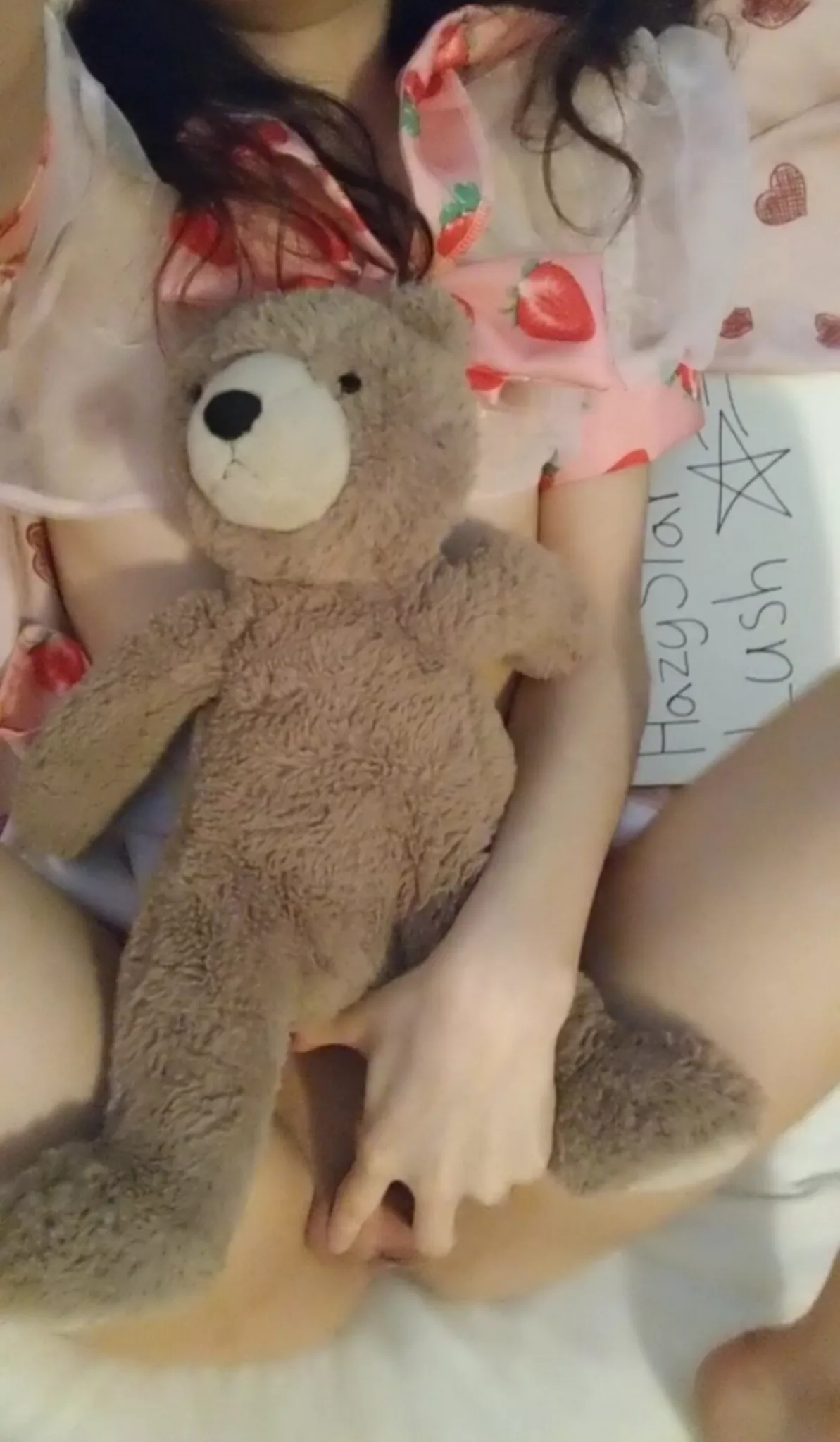 21F 99lbs Virgin, Make it hurt with your big Daddy cock!