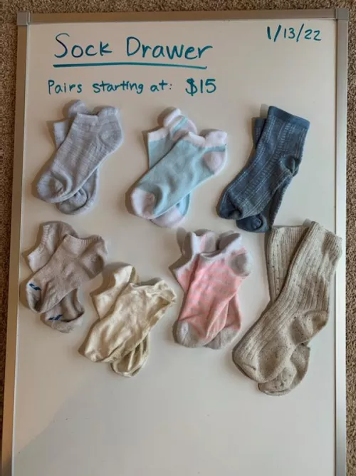 21F [Selling] Updated Sock Drawer! Which pair is your favorite? :)