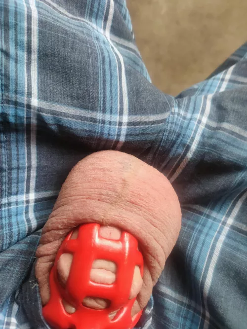 22 days since my wife gave me a clean and ruined orgasm now locked up for 2022.