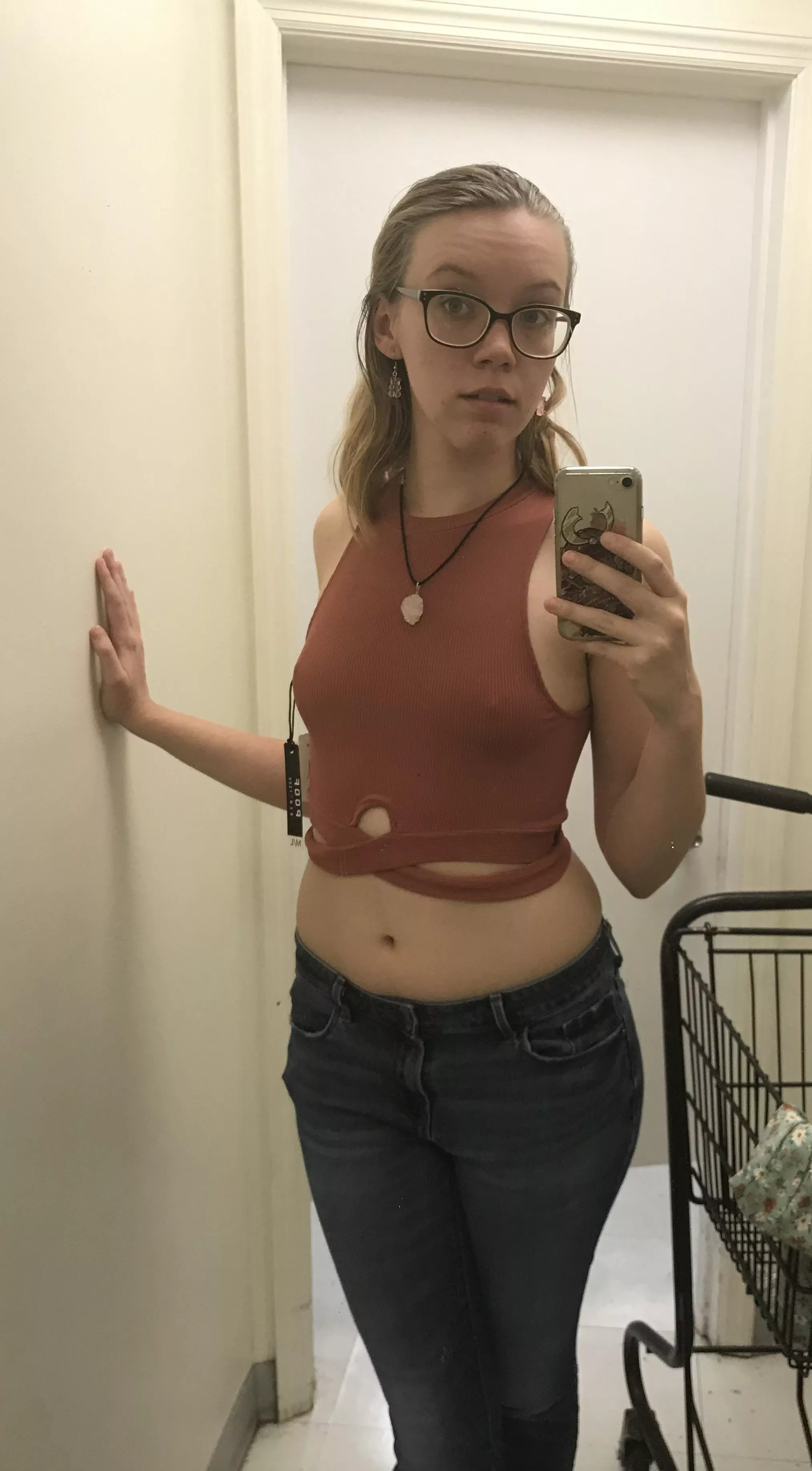 22 F prescription -5.0 both eyes 😉