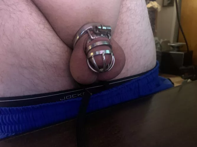23m virgin, just feels right locked up