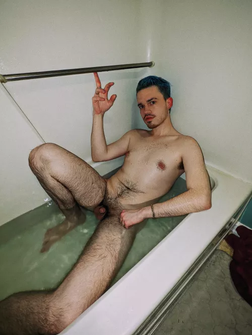 (25) the tub's a bit small, but I'm sure we could make room for two