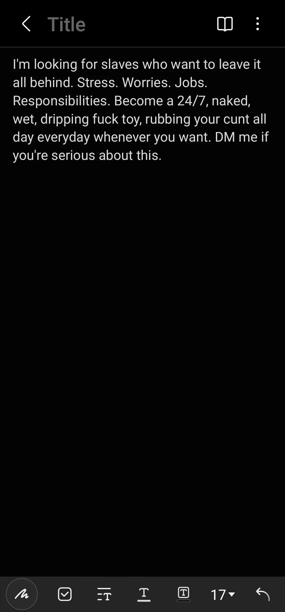 26 master looking for slaves