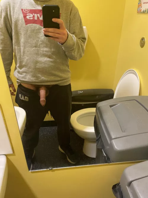 29 Dad of 2 out minding the kids for a few hours at a play park … no one knows that I have this in my pants