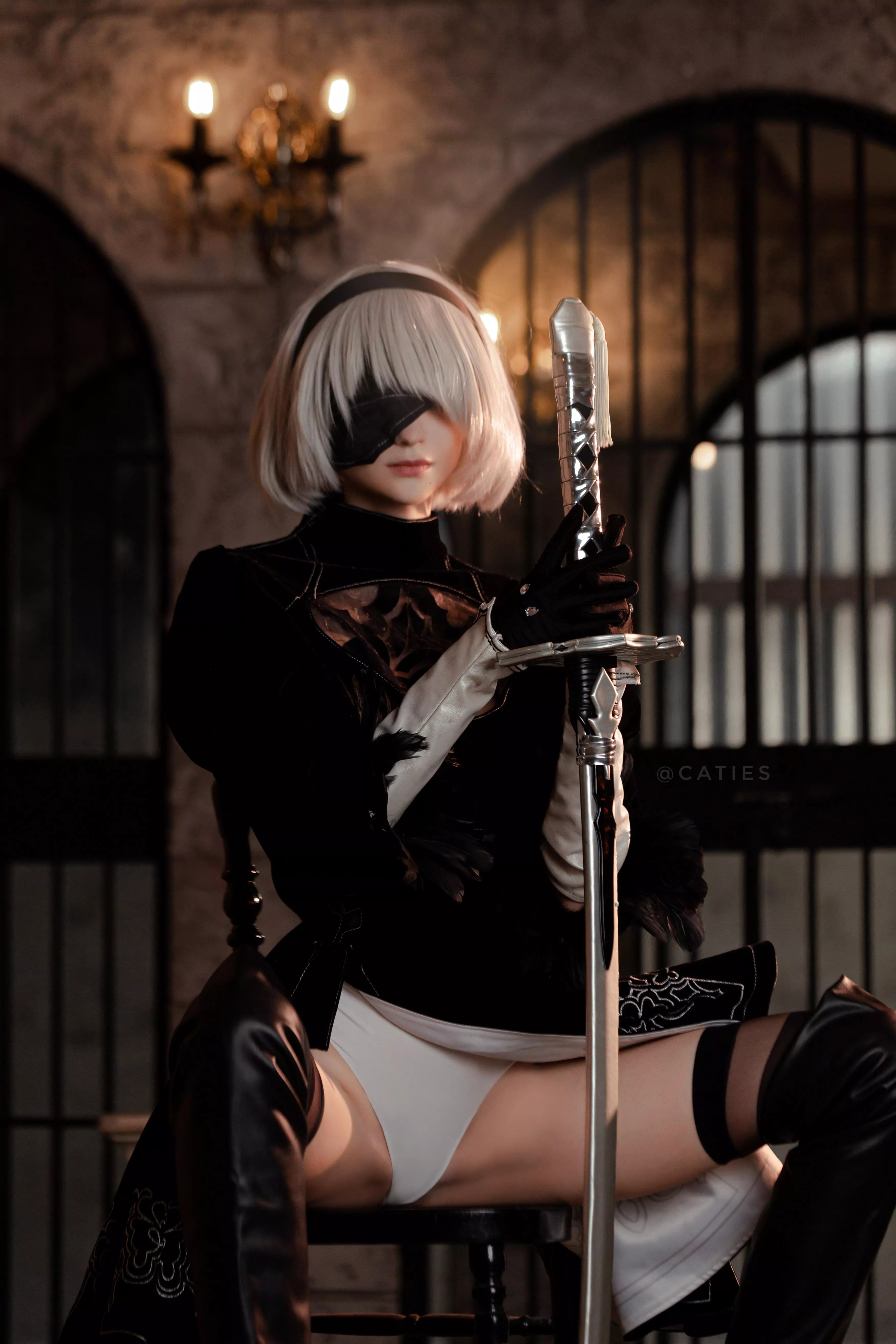 2B cosplay by Caties