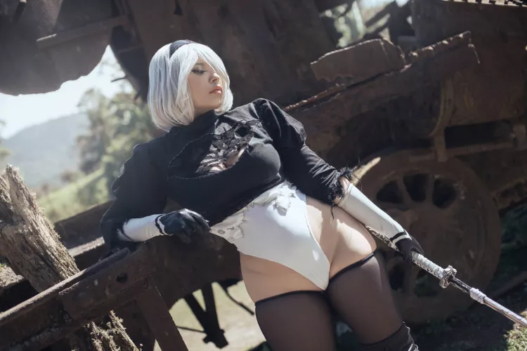 2B cosplay by Nooneenonicos [OC]