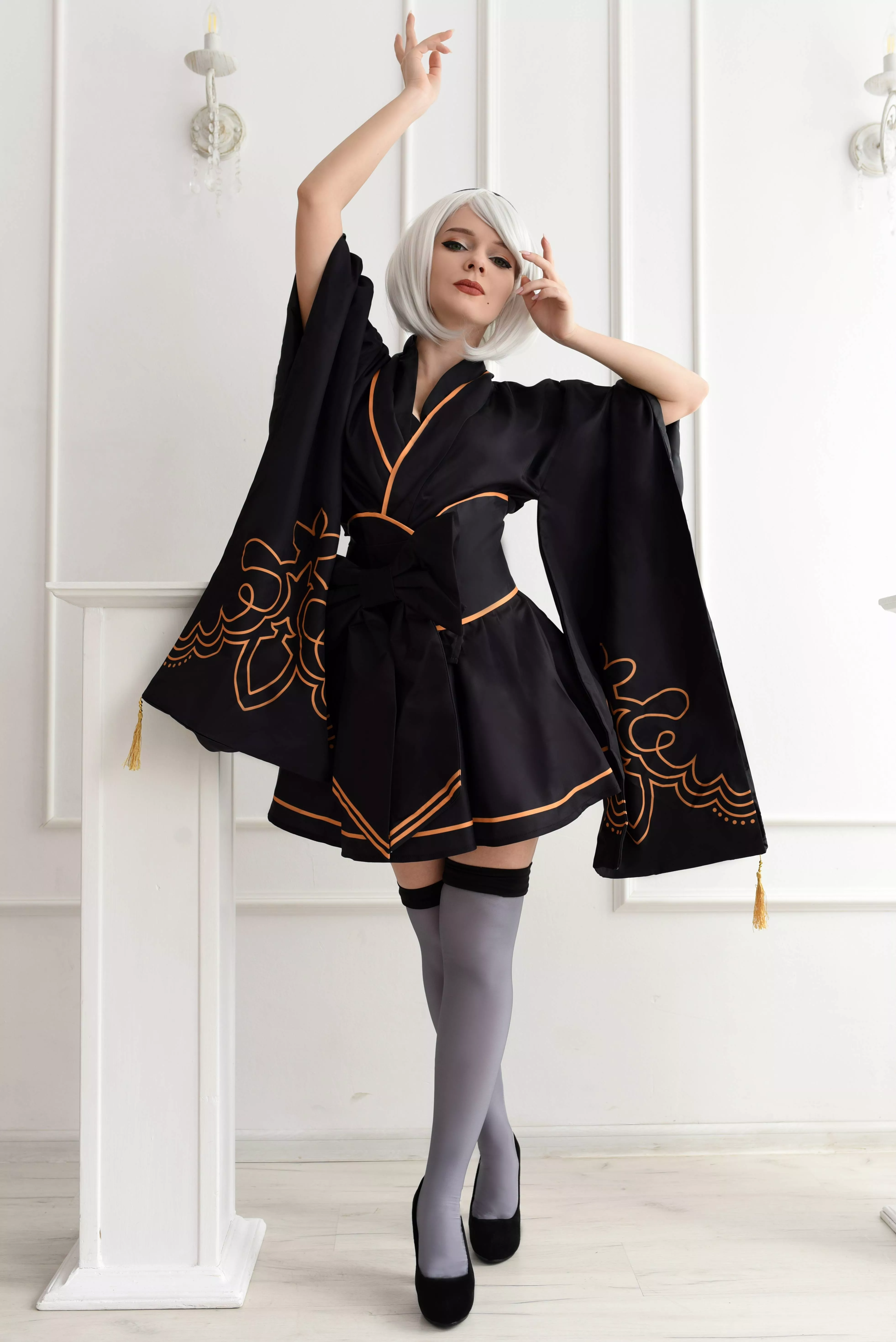 2B in Kimono and new goal and new BIGGEST and LEWDEST FREE set for EVERYONE! More in comments! 2B in Kimono and new goal and new BIGGEST and LEWDEST FREE set for EVERYONE! More in comments!