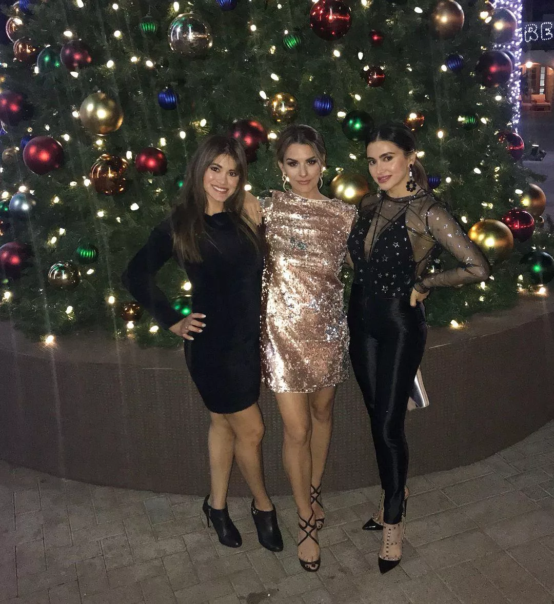 3 in front of tree