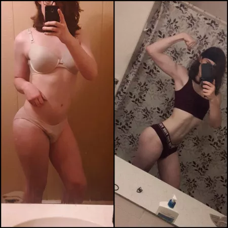 3 months ago vs 3 hours ago. I'd say I've made some progress 🤭🤭🤭