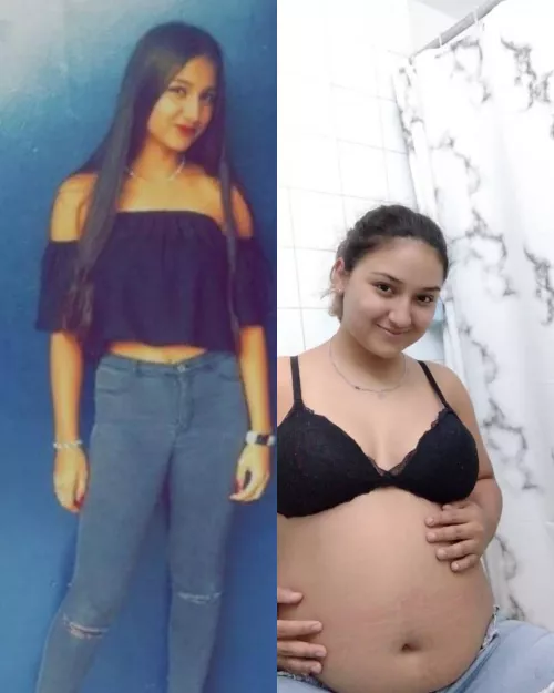 3 years between both photos. Almost 100 lbs more. I want to keep gaining weight KIK littlesweetiefeede /// TELEGRAM flowersandmeed