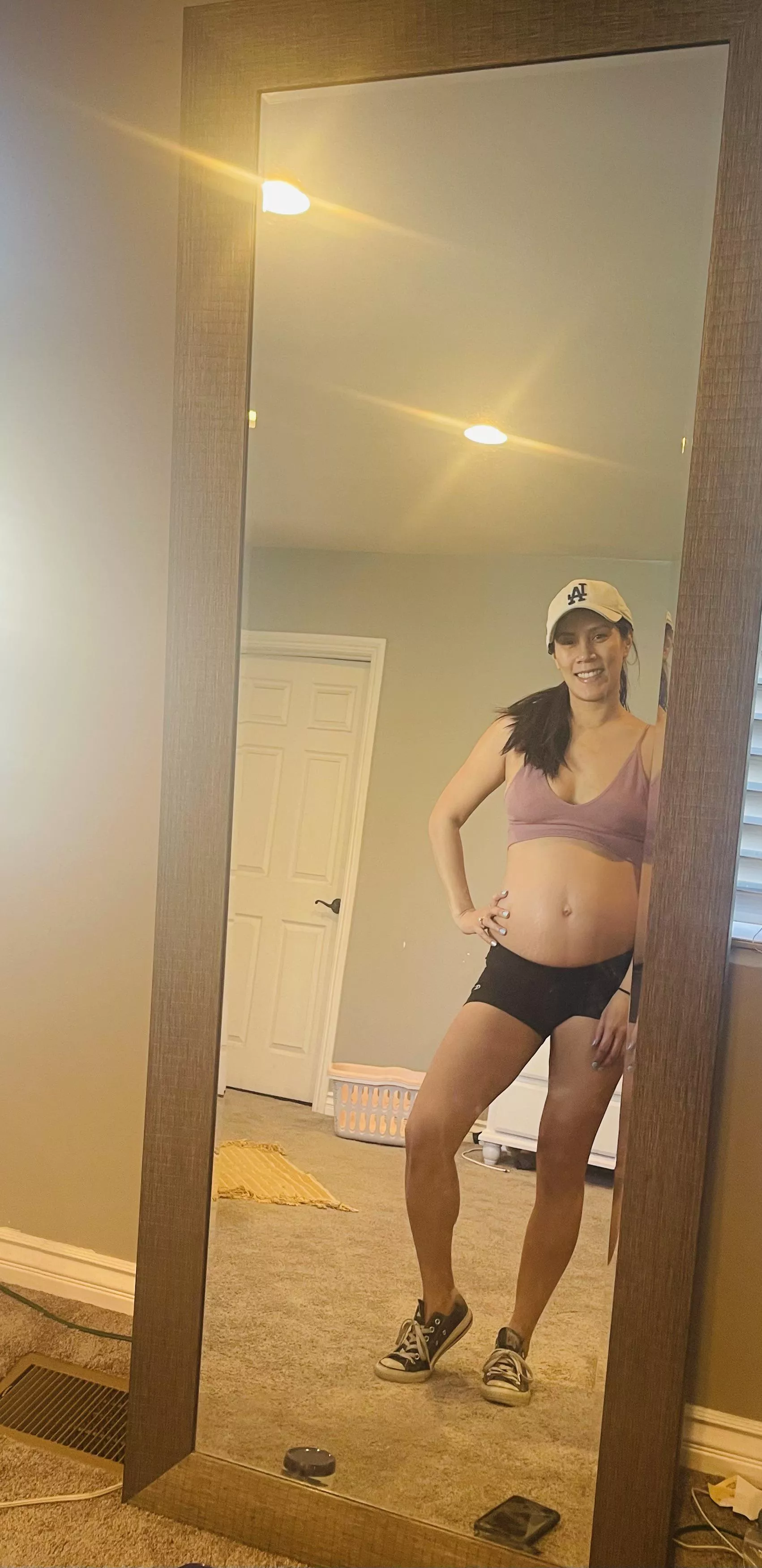 30 week’s preggo and working out.. not easy lol