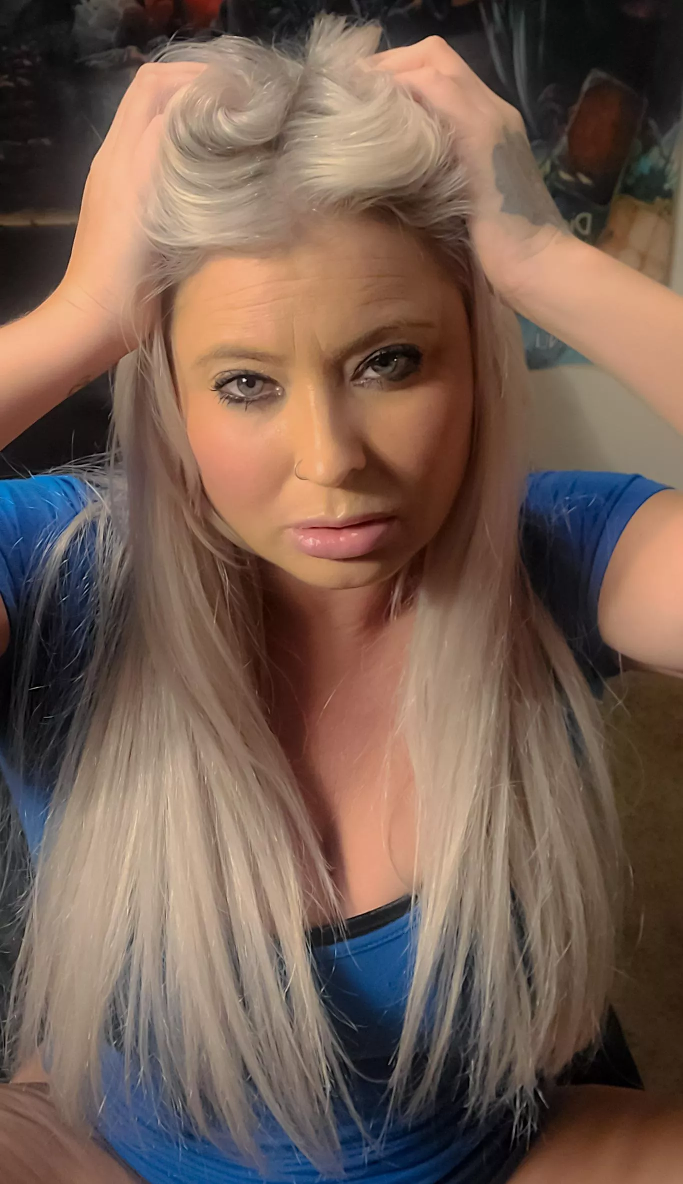 33 next month. Blonde. Out of San Diego