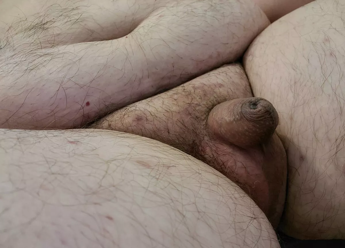 (35) Just sitting here naked.