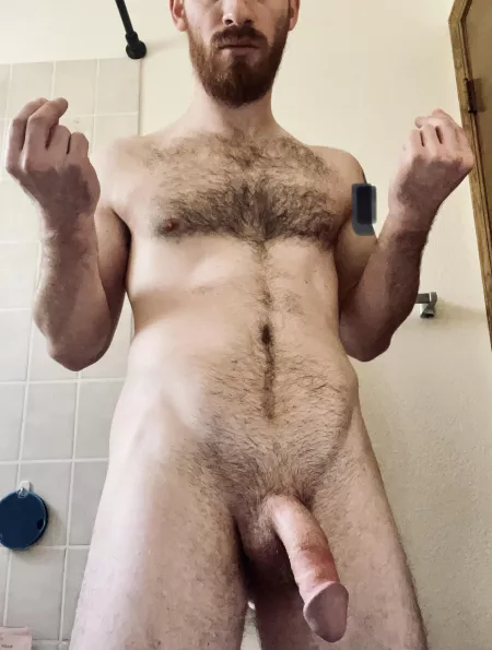 [35] That post-hike clarity 🙌 and that’s wisdom chest hair ;)