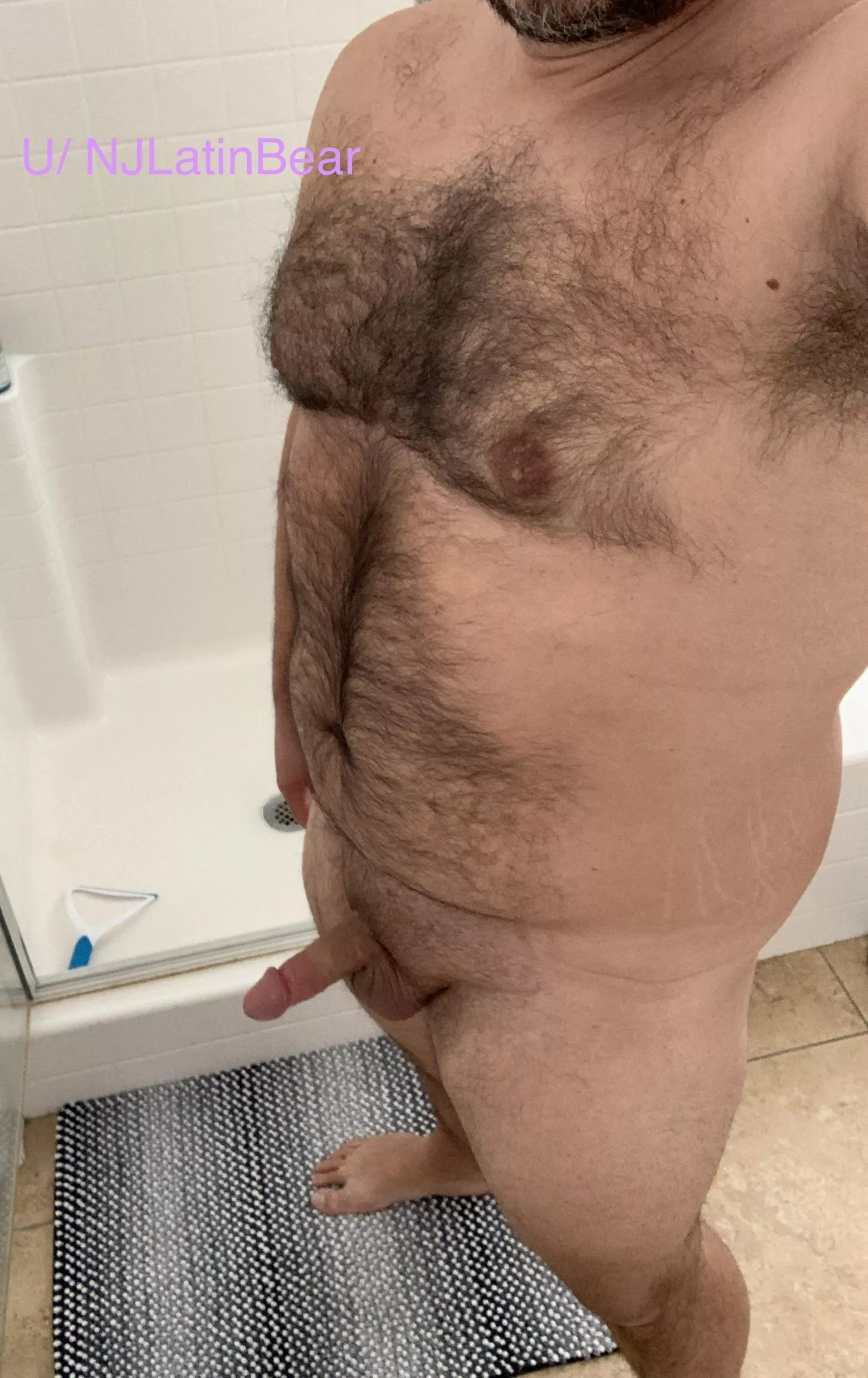 [40s] Shower time. You gonna watch or help?