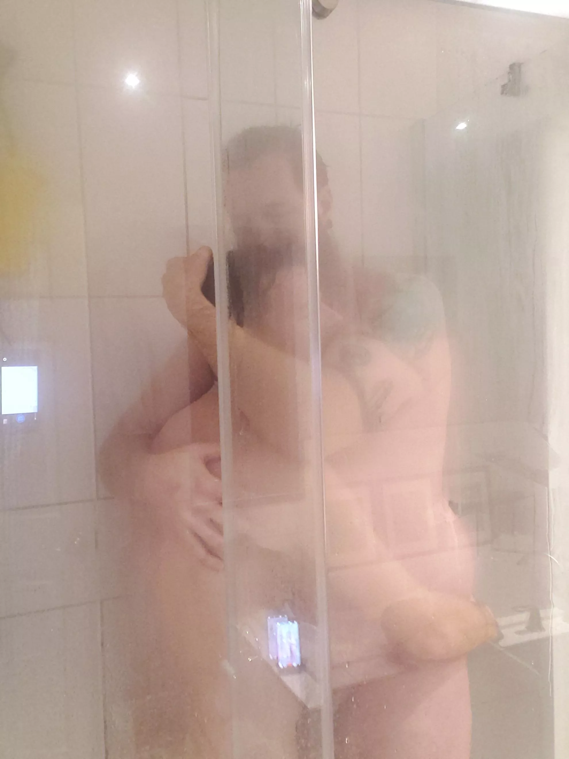(40s) Showering with my boy