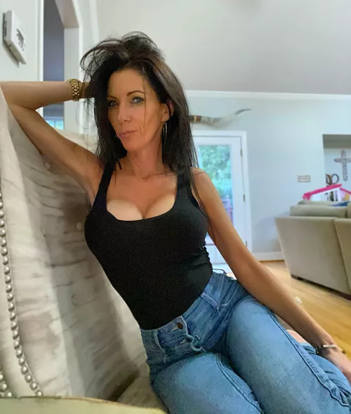 42 female. I’m usually wearing a lot less but was feeling myself 😘