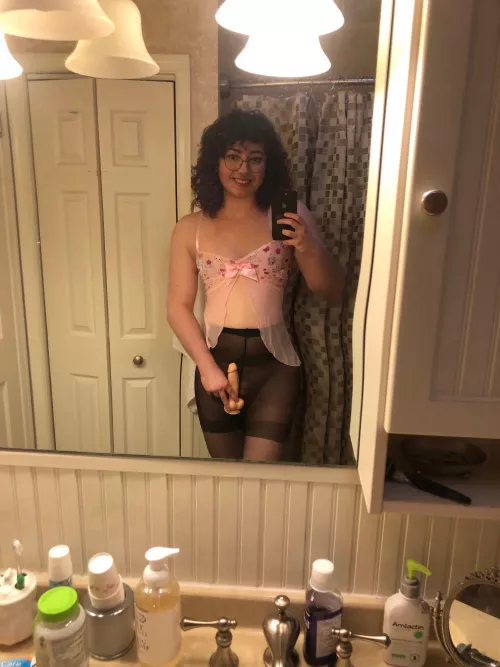 5 inch dildo vs my 3.5 inch clit