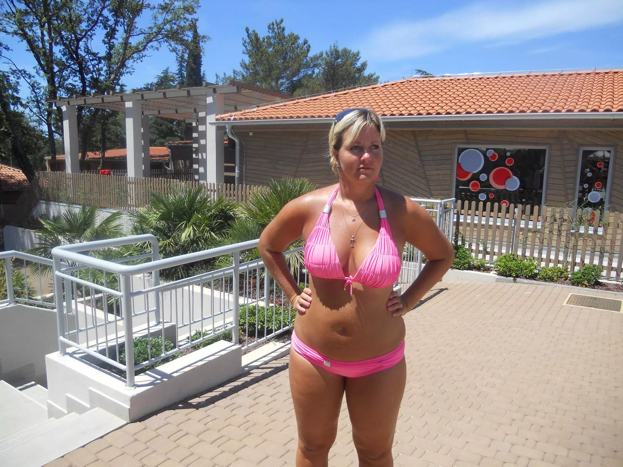 50F - I wonder where younger men would be checking out...my hips? My breasts? My navel? My ass? 50F - I wonder where younger men would be checking out...my hips? My breasts? My navel? My ass?