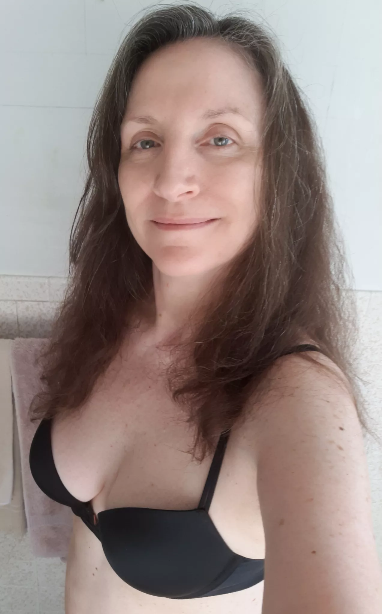 53 granny lost bet bra/ face for a few minutes