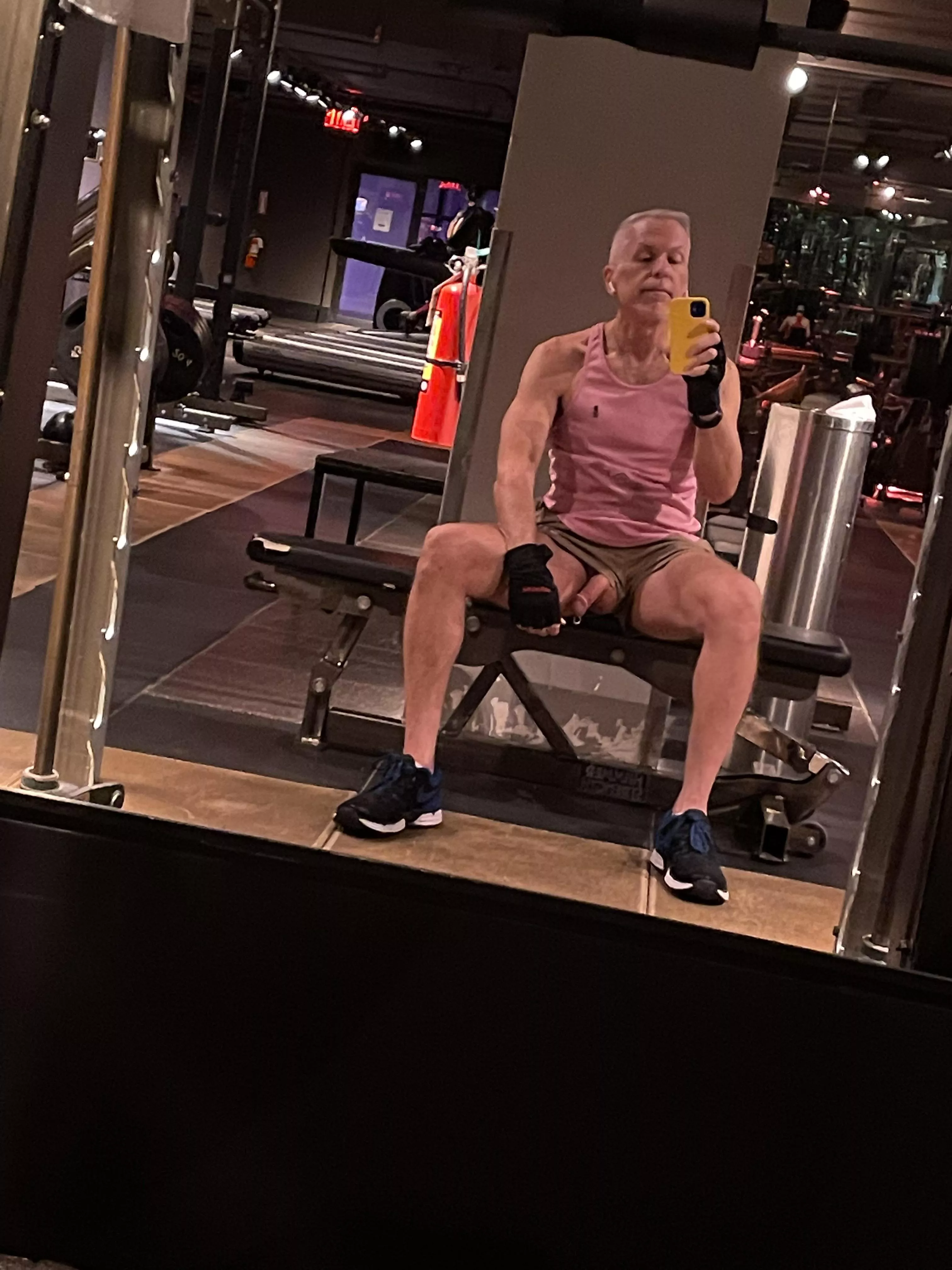 57 maybe these gym shorts are too short? Nah 57 maybe these gym shorts are too short? Nah