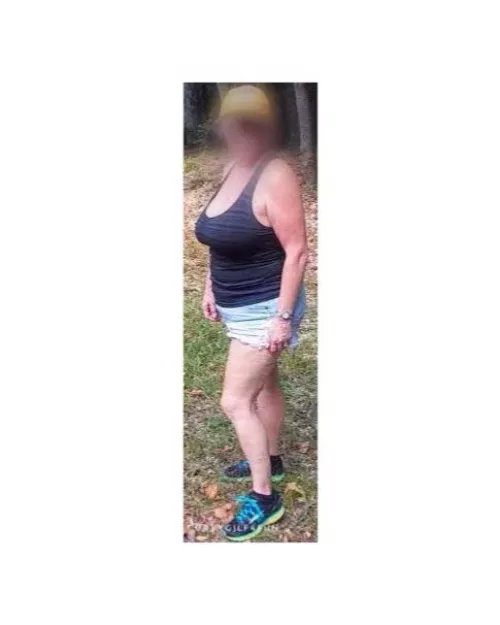 57 y.o. - Grandma loves to walk in the fall weather! 😂