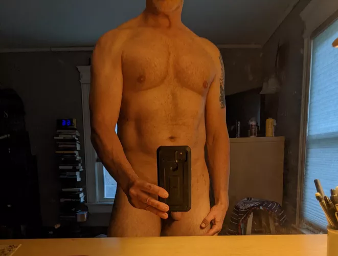 57/M I know this isn’t a yoga pose, but yoga has helped me get into probably the best shape of my life both physically and mentally.